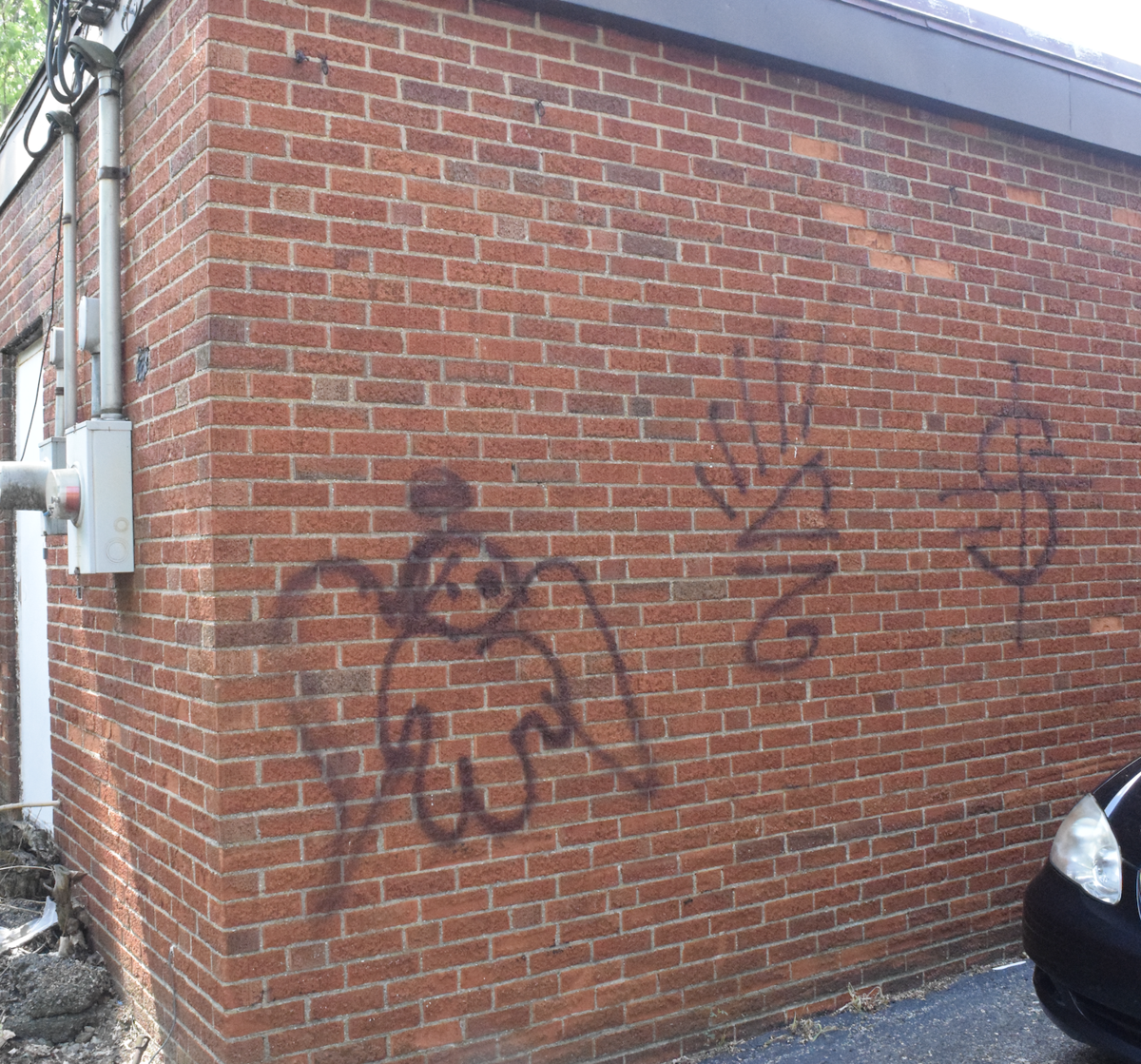 Swastika, graffiti found on University Heights buildings | Local News ...