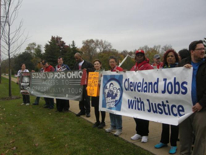 Community members protest Bank of America layoffs News