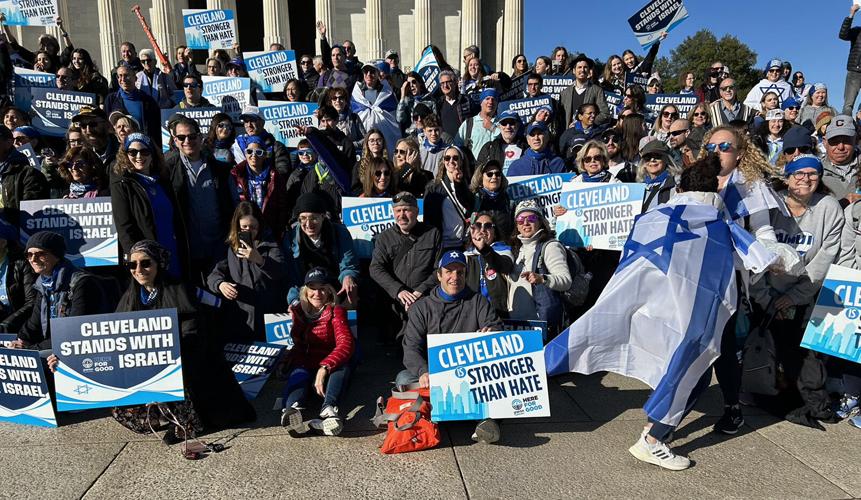 1,800 Clevelanders among 290,000 at DC rally for Israel | Local News ...