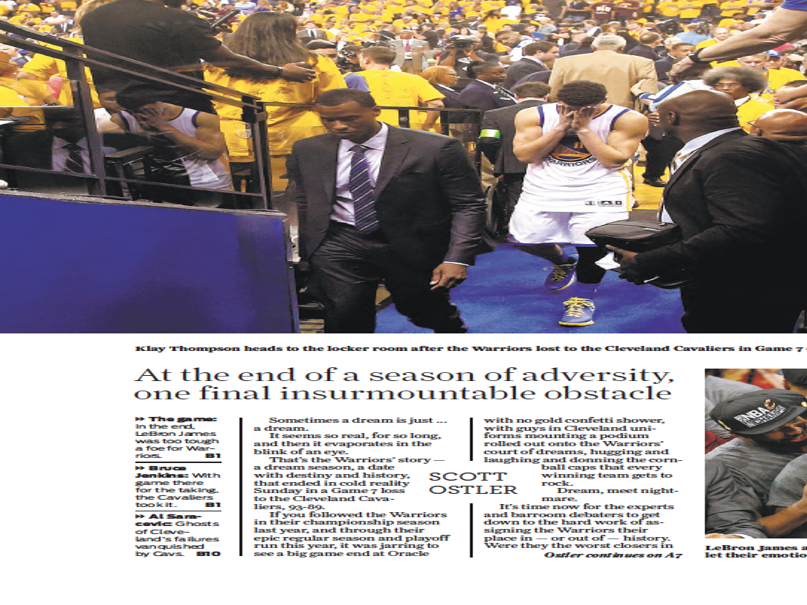 Cavs Win Covered On Front Pages Of Newspapers In Ohio California And Israel Cavs Clevelandjewishnews Com