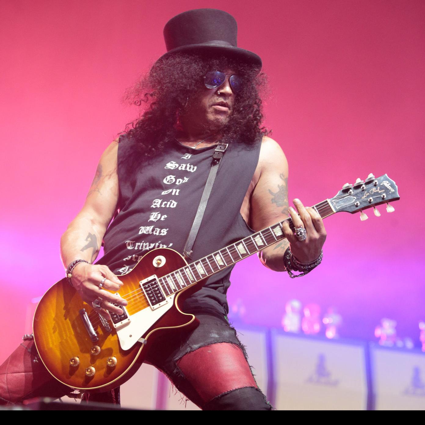 Chicago, Illinois, USA. 3rd July, 2016. Guitarist SLASH (aka SAUL