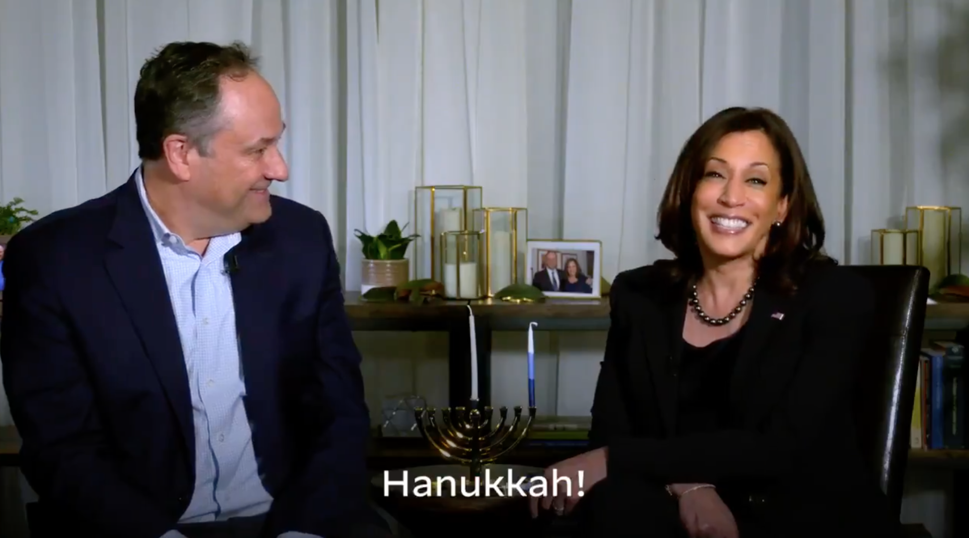 Happy Chanukah wishes arrive from Trump, Biden and Harris — and Emhoff - Vimarsana News