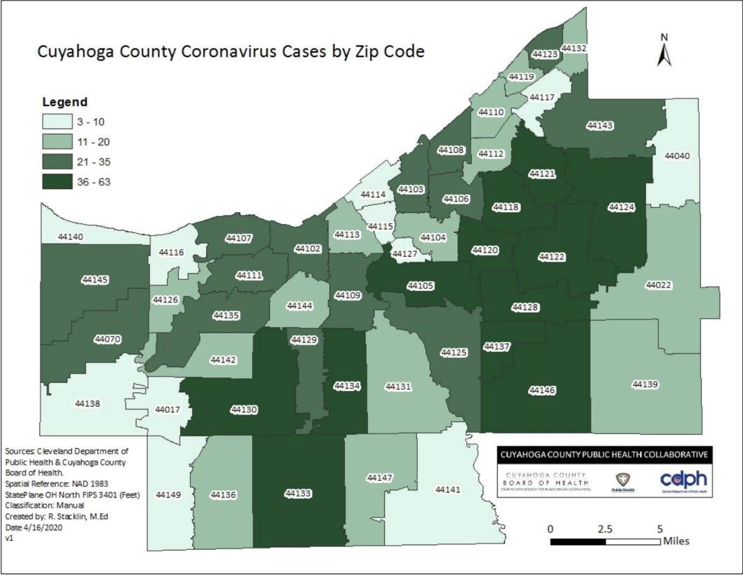 Cuyahoga County reports 927 cases of COVID-19, 41 deaths | Local News ...