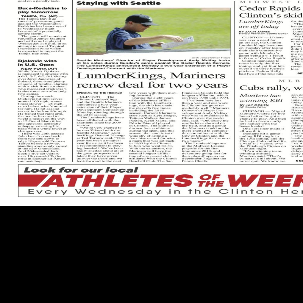 The Sports Page Section Fronts Clintonherald Com the sports page section fronts clintonherald com