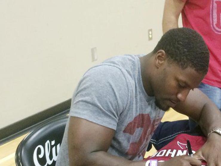Nfl Johnson Returns Home Sports Clintonherald Com
