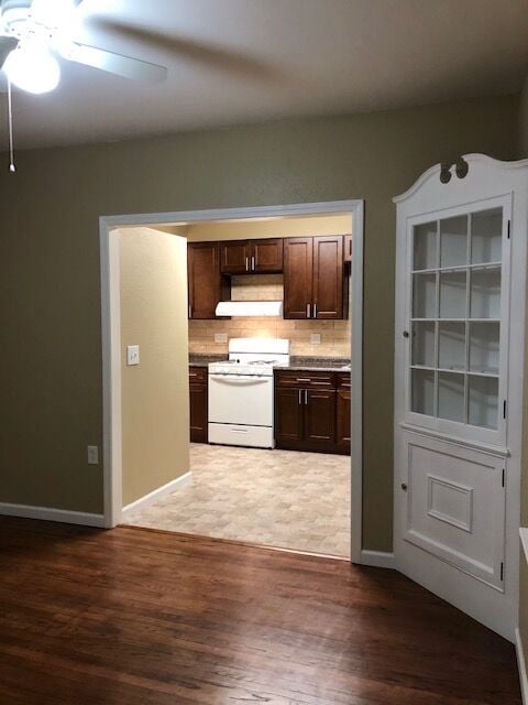 wood floors, cabinetry