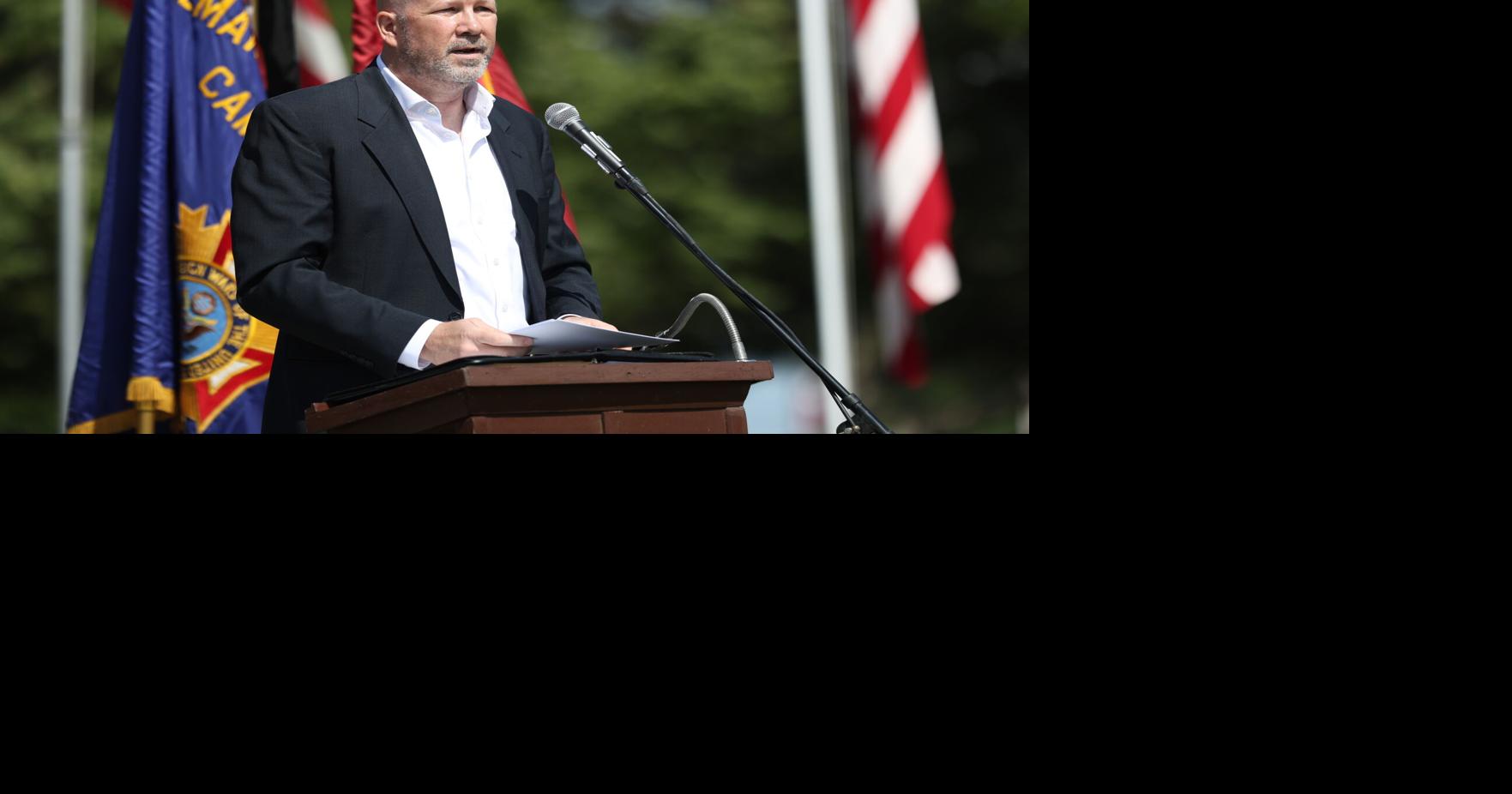 AN OFFICER AND GENTLEMAN: Camanche native delivers Memorial Day address