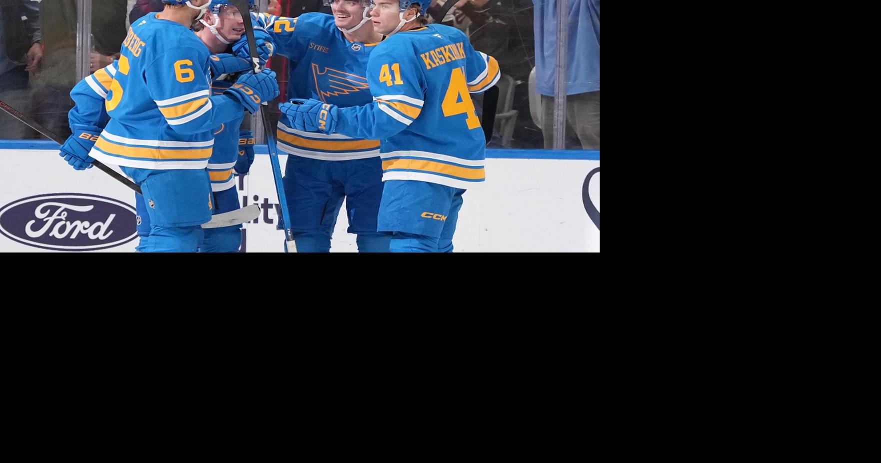 St. Louis Blues condemn what they called an antisemitic protest at an ...