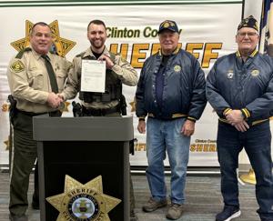 Clinton County deputy given statewide recognition