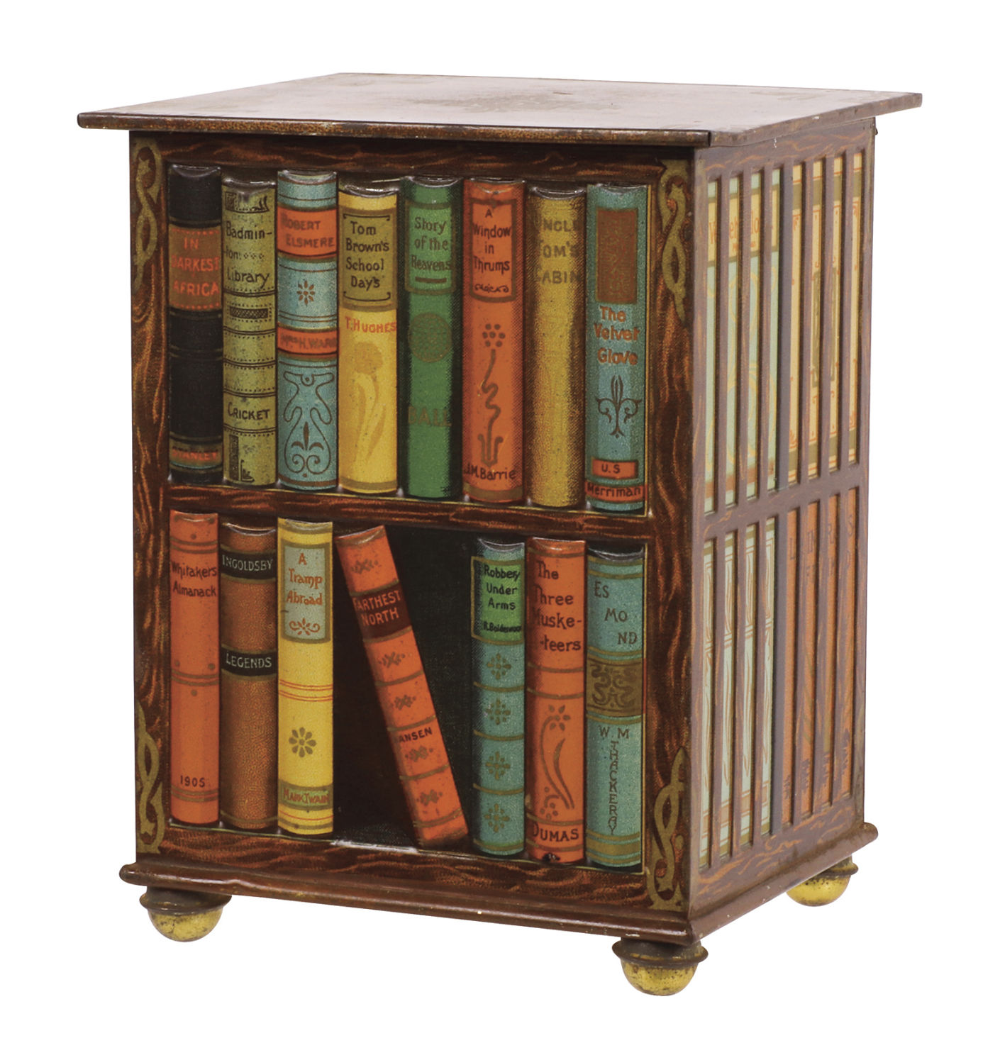 Tin boxes were used to ship cookies in 1800s Lifestyles