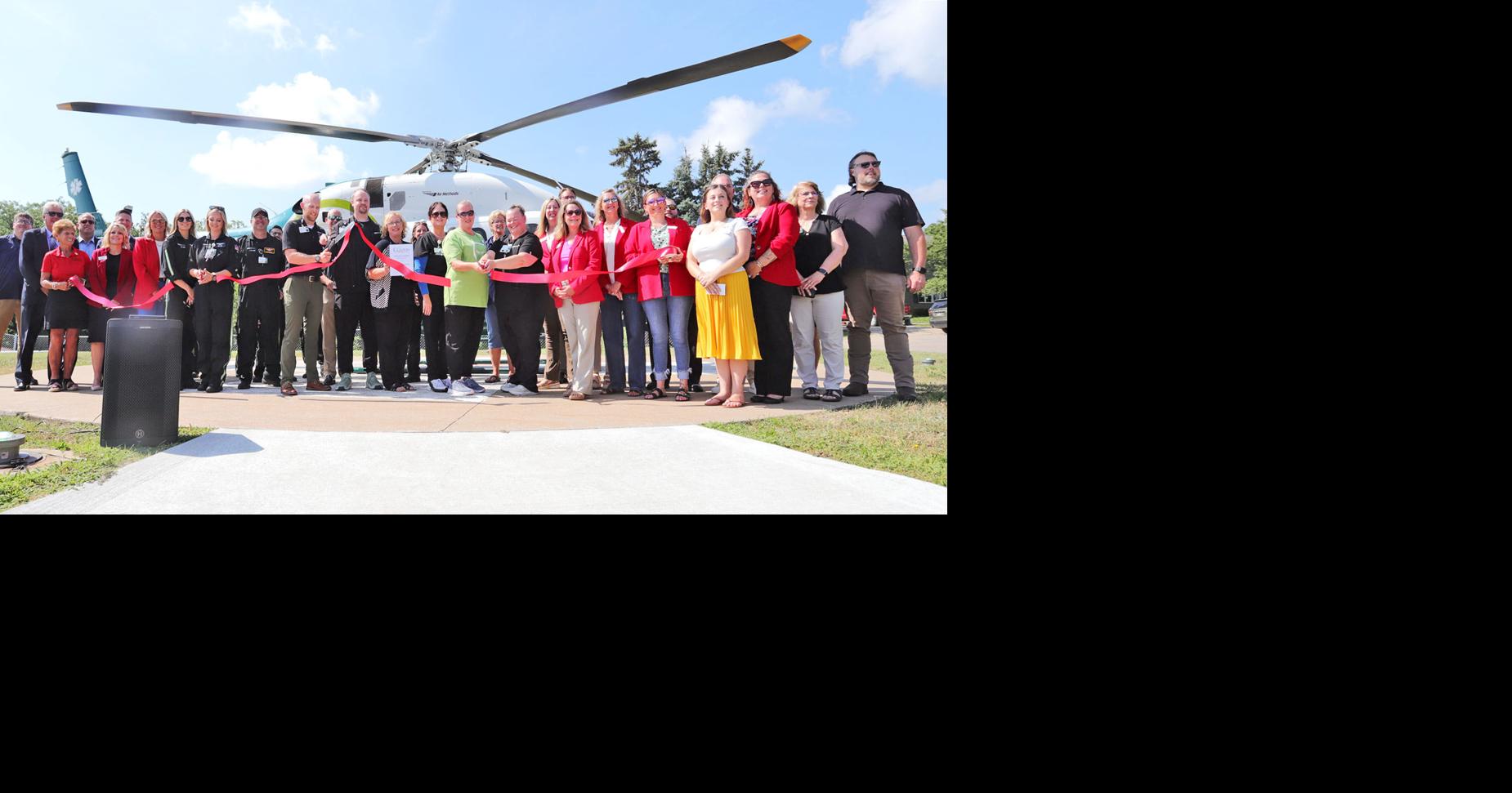 MercyOne, community celebrate helicopter and patient shuttles