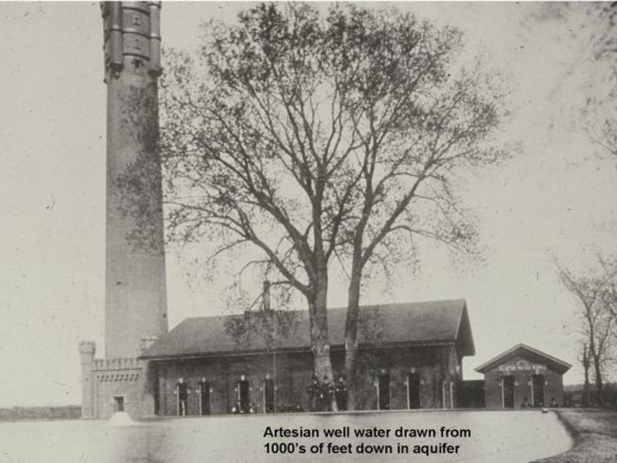 Clinton Improvements And Artesian Well Water History Clintonherald Com