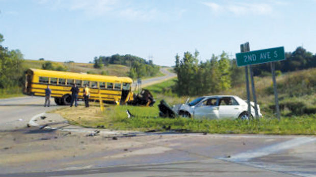 car accident clinton township