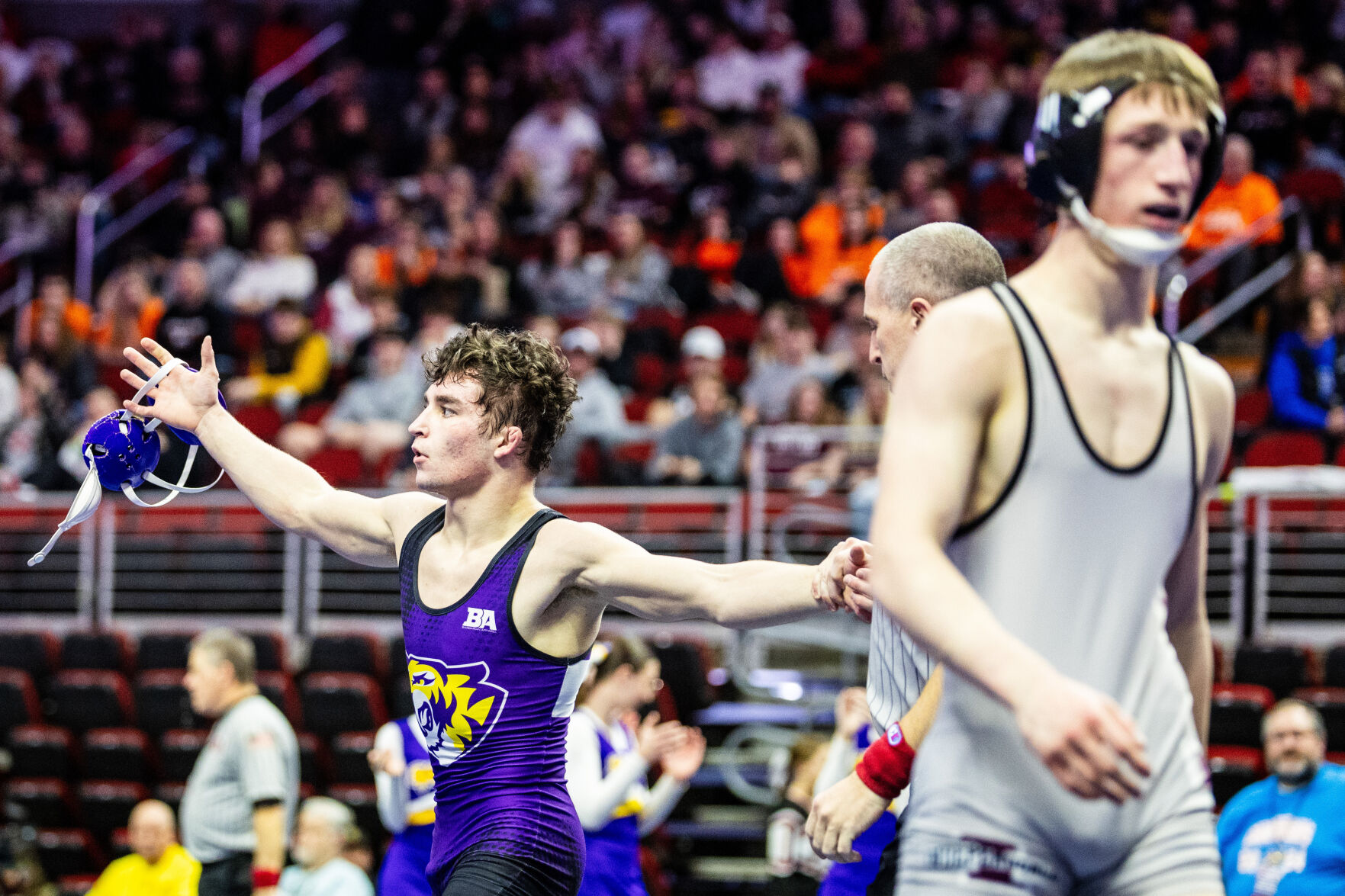 Royce Butt Makes History at IHSAA Class 2A Wrestling Championships with ...