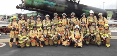 Clinton Fire Dept. trains alongside LyondellBasell in Texas