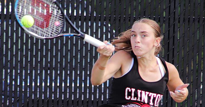 Clinton girls tennis drops Knights