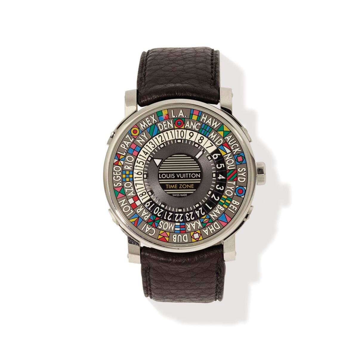 Louis Vuitton watch features 24 time zones, Lifestyles