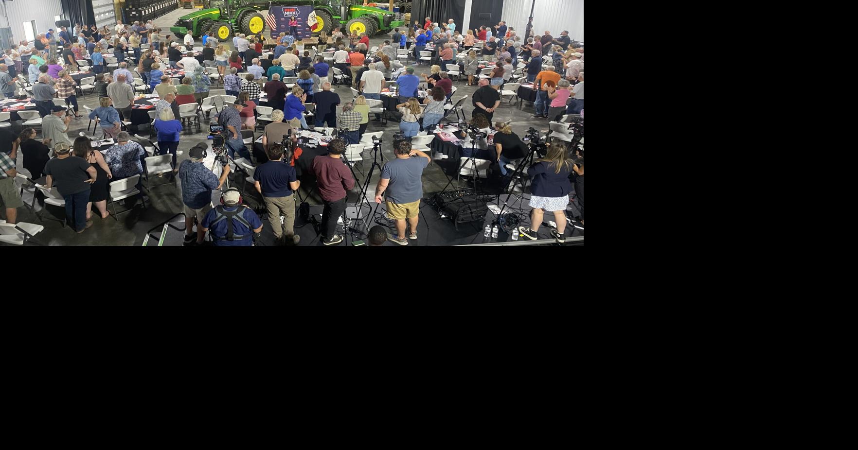 Presidential candidate Nikki Haley holds meetandgreet in Grand Mound