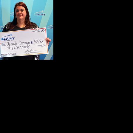Clinton woman wins $50K Iowa Lottery prize | Local News | clintonherald.com