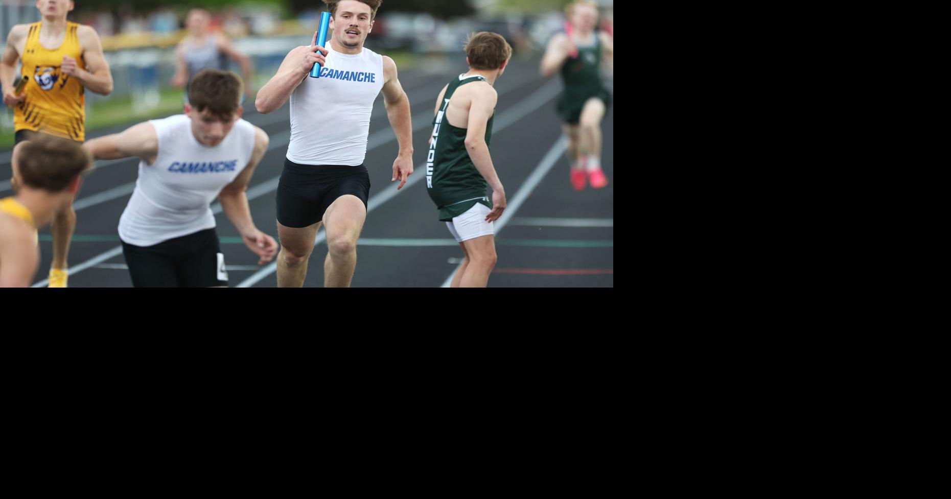 Camanche boys take second at home track meet