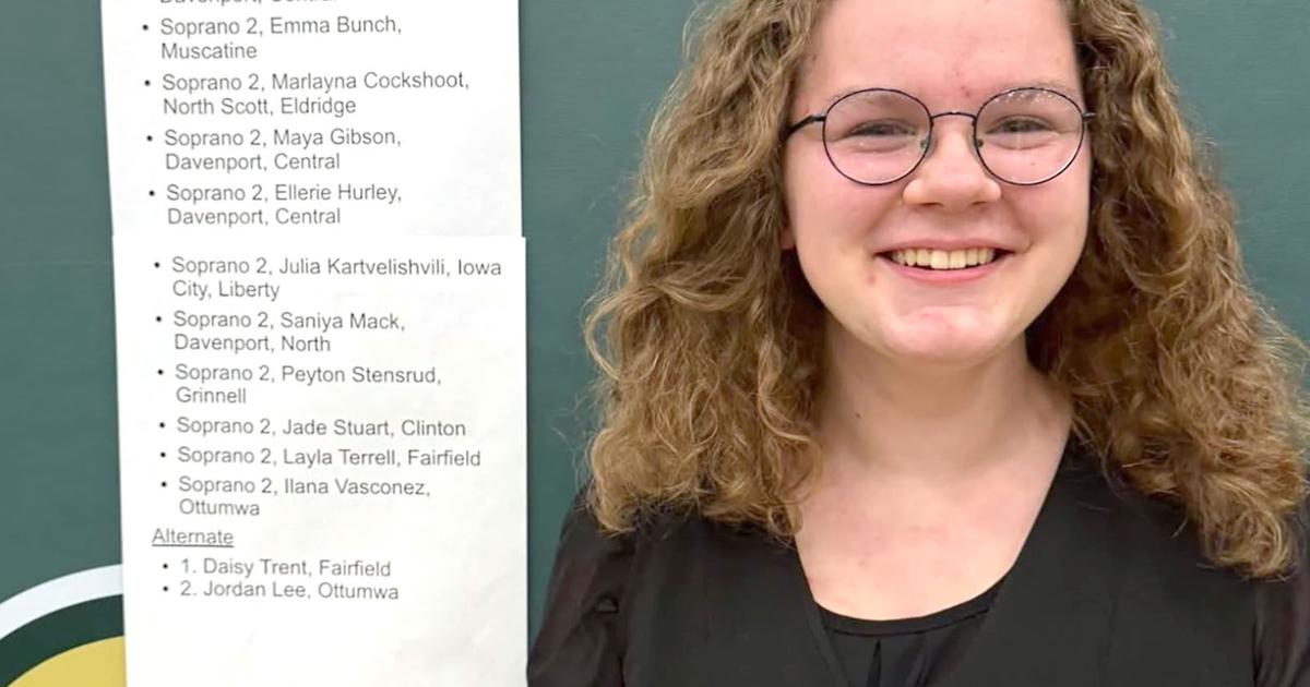 Stuart Herald Stuart selected for All-State Choir | Local News | clintonherald.com