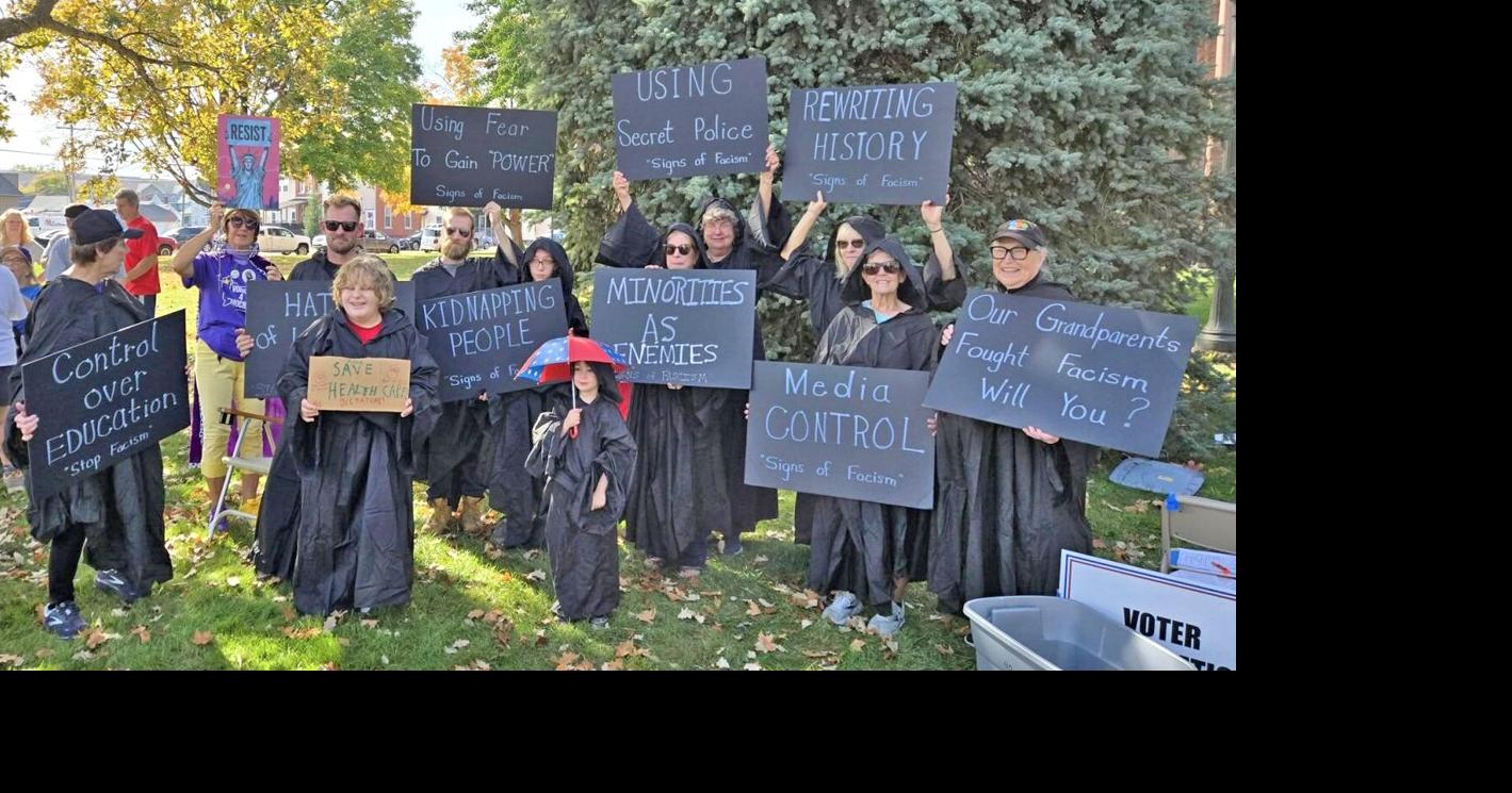 Clinton protesters join another No Kings rally | Local News ...