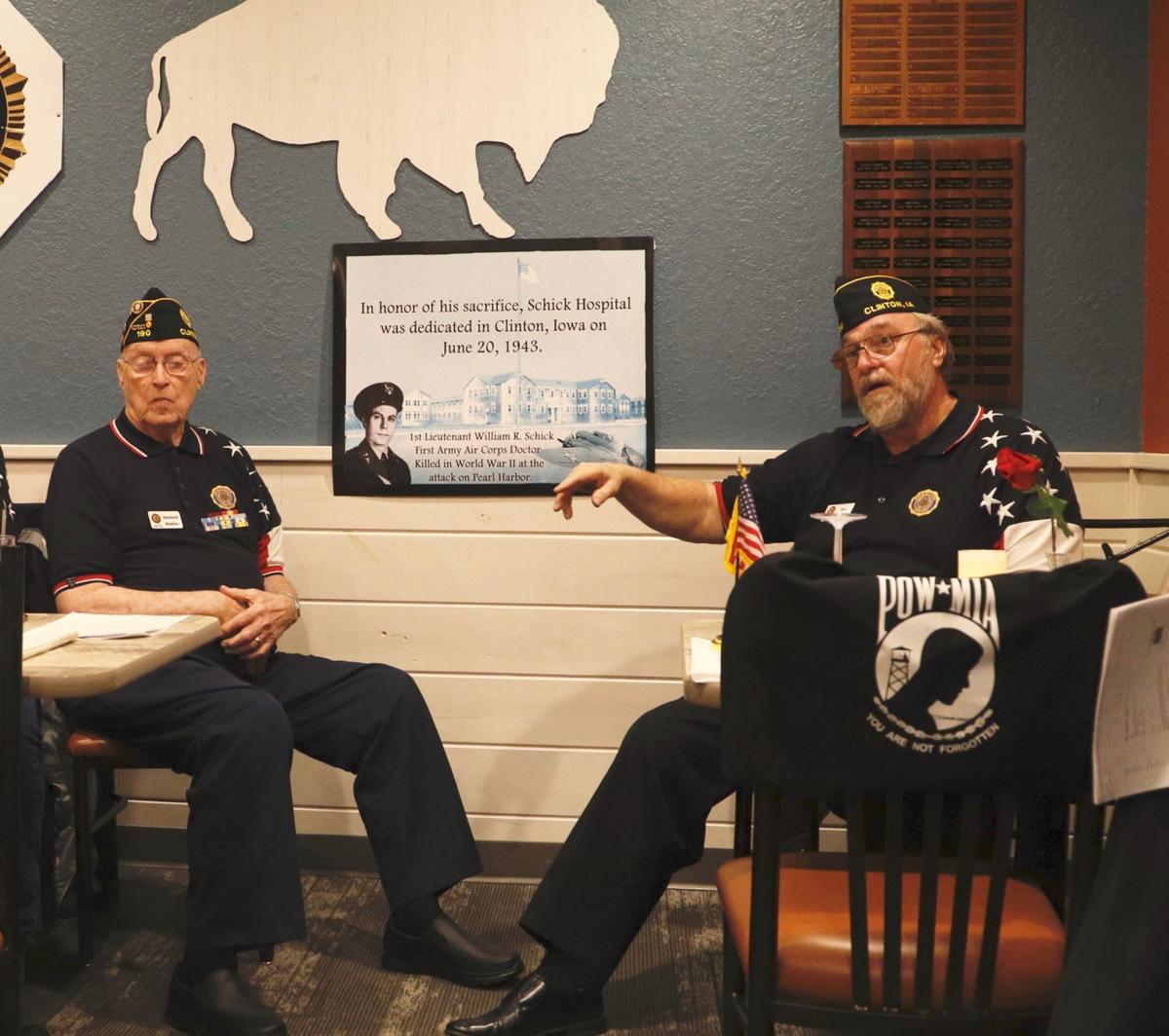 American Legion Creates Design For Schick Memorial Plaque Local News Clintonherald Com