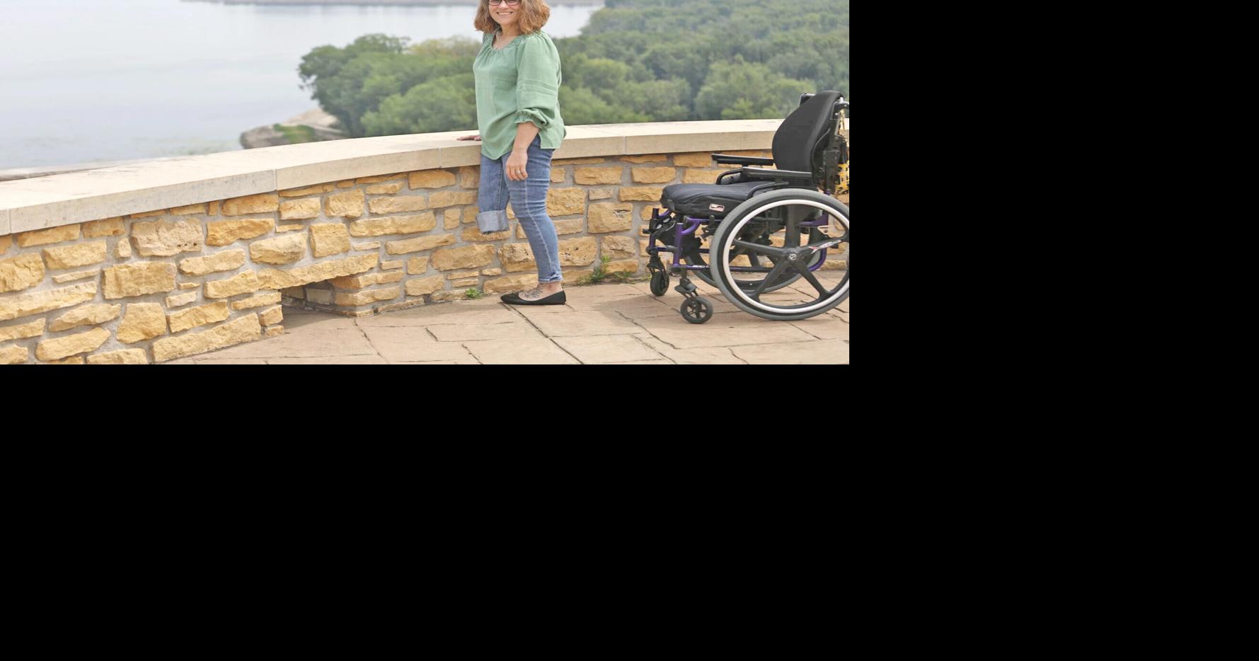 STANDING IN THE GAP: Clinton woman regains independence after leg ...