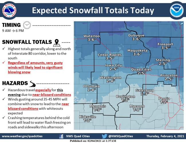 Winter storm warning in effect for Gateway area, travel not advised ...