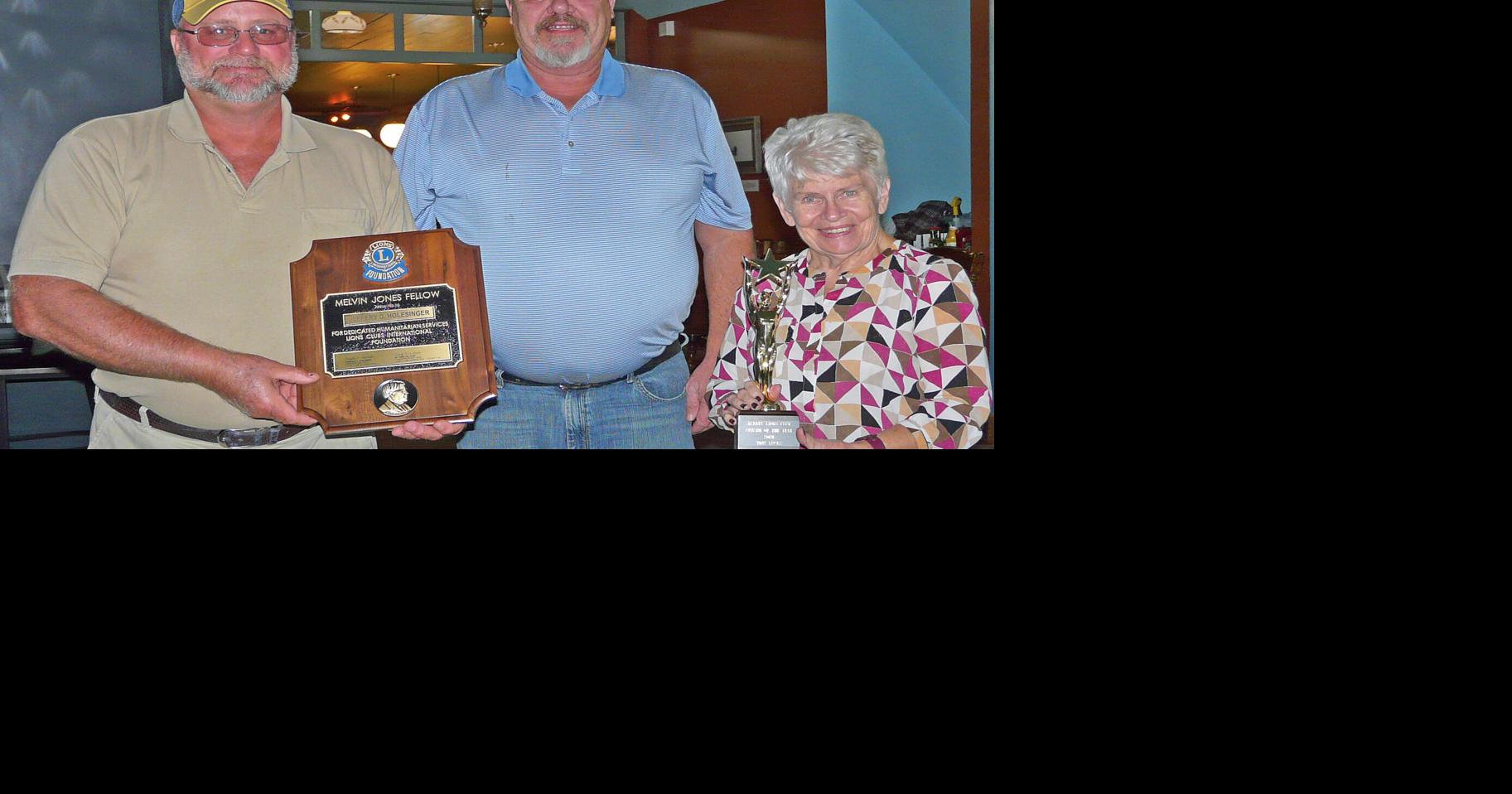 Albany Lions Club honors two members Local News