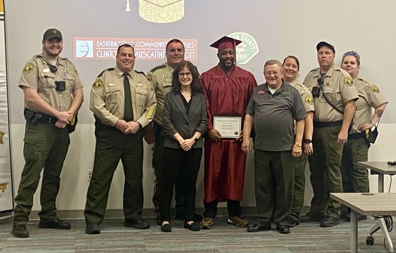 Clinton man makes academic history at county jail | News