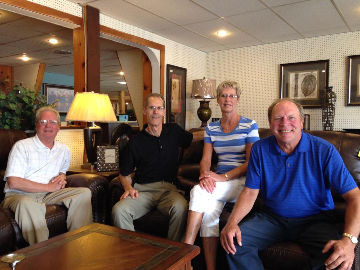 Petersen Hagge Furniture 60 Years Of Making A House Home News Today Petersen Hagge Furniture Is Run By Four Of The Children From Left Denis Greg Yn Witt And Ken Jr Steve Retired Earlier