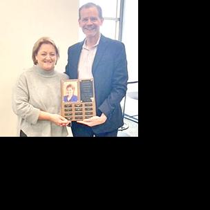 Determan recognized for excellent customer care at Clinton Community ...
