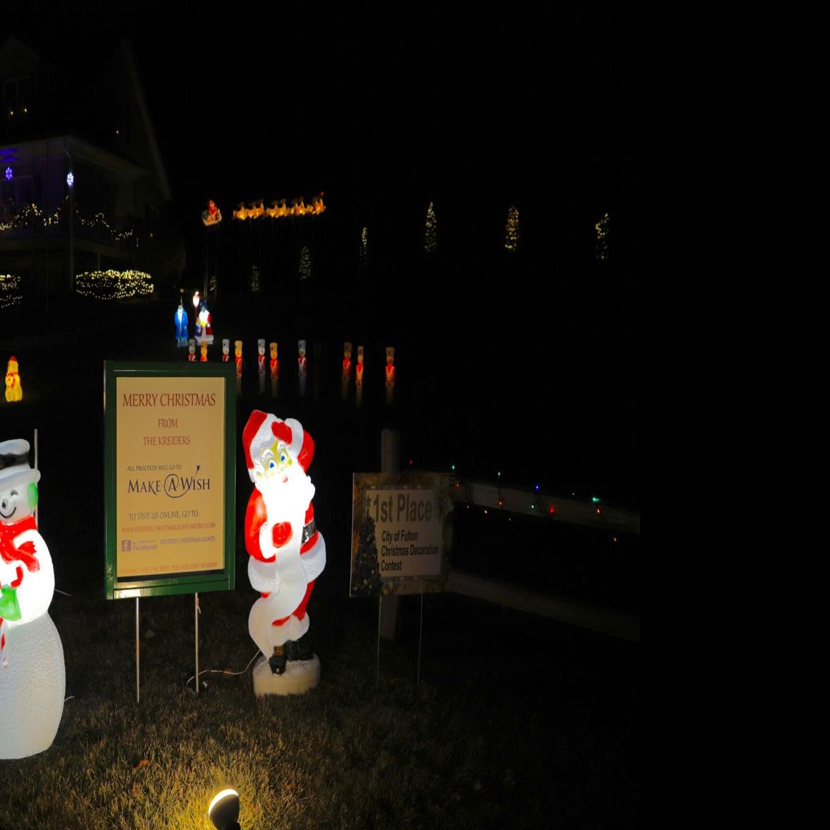 Stronghurst Il Christmas Walk Article 2022 Kreider Christmas Lights Make Wishes Come True | Local News |  Clintonherald.com