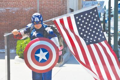 Man Dressed As Superhero Hits The Road For Veterans Featured Stories Cnhi Com Shayna joins the guys to help with the topic. man dressed as superhero hits the road