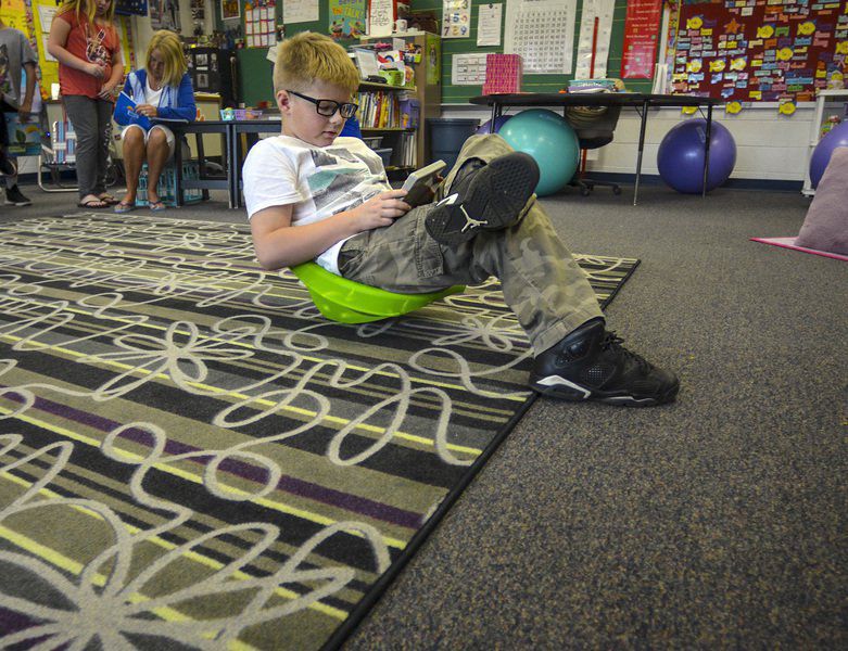 In A New Kind Of Classroom No Desks No Chairs And More Choices