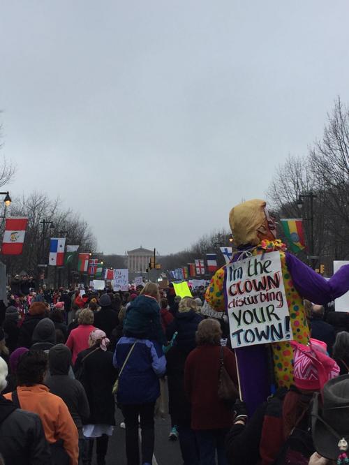 Women's March in Philadelphia