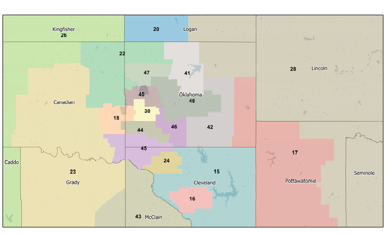 House, Senate unveil proposed legislative redistricting maps | Oklahoma ...