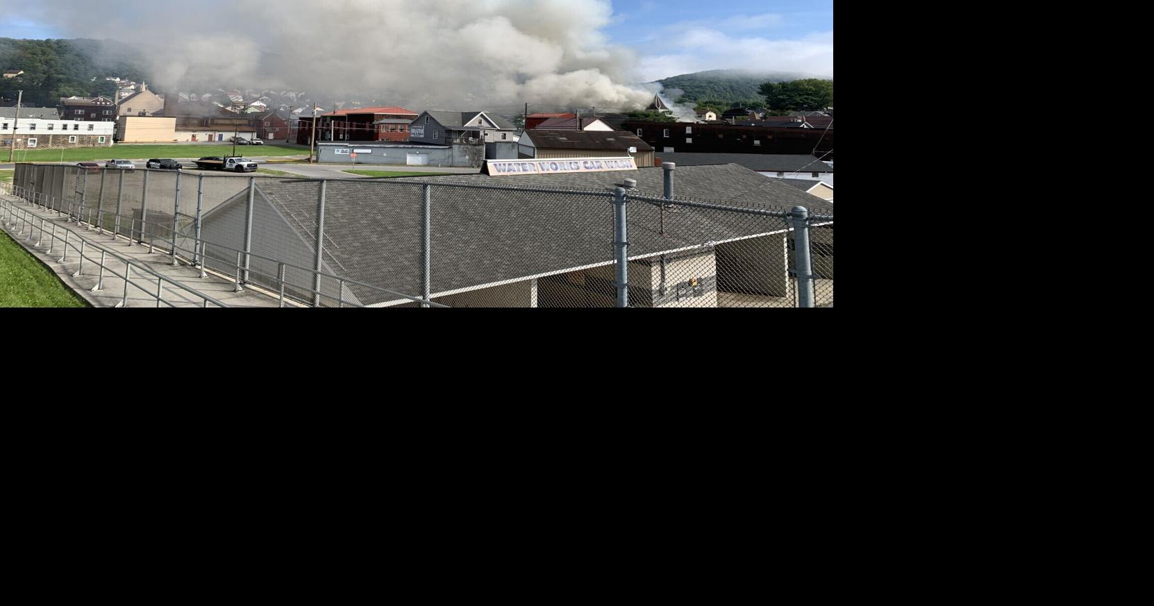 Two-story structure in East Conemaugh destroyed by fire