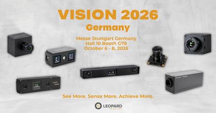 Leopard Imaging® to Showcase Advanced AI Perception and Imaging Solutions at VISION 2026