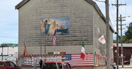 The "Shrine" rises again in the Fort honoring the St. Peter's Fiesta champs