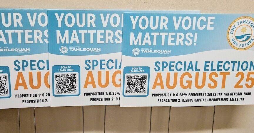 Aug. 25 election to approve city sales tax extension, run-offs