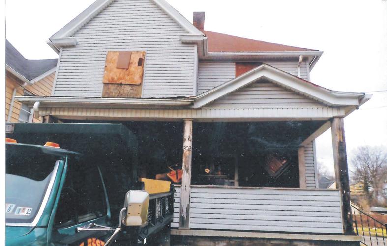 Man reclaims burned Pennsylvania house, home News