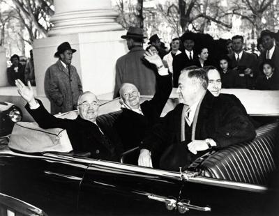 Truman transfers power to Ike