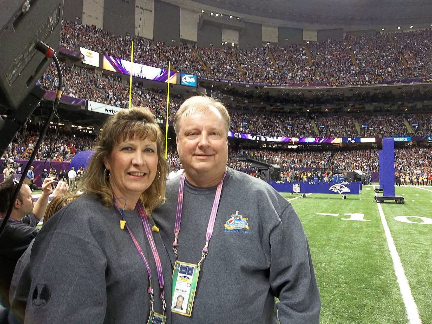 Indiana man has front row seat as Super Bowl volunteer CNHI