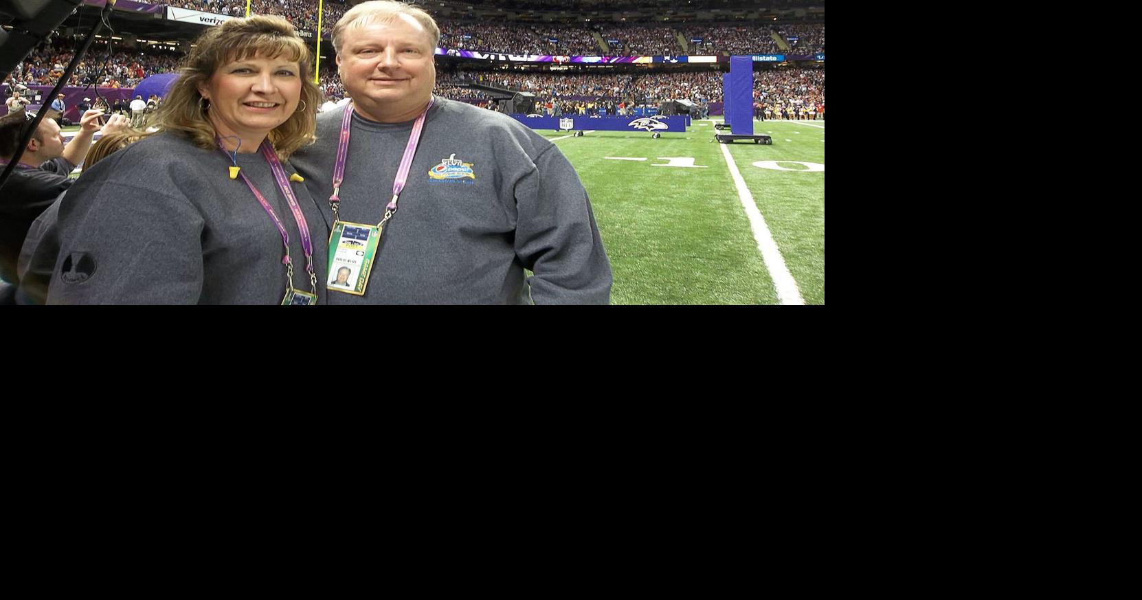 Indiana man has front row seat as Super Bowl volunteer
