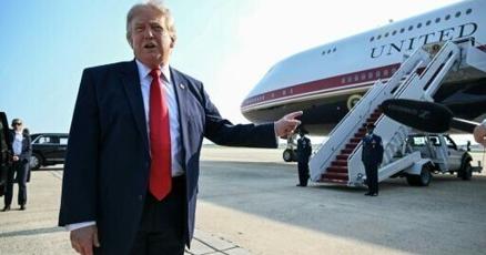 Excited' Trump takes first flight on Qatar-gifted Air Force One