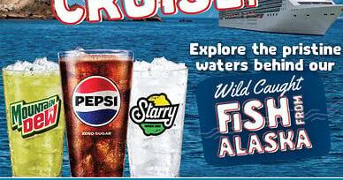 Captain D's and PepsiCo Launch Alaska Family Cruise Sweepstakes Celebrating America's Fishing Heritage and 250 Years of American Pride