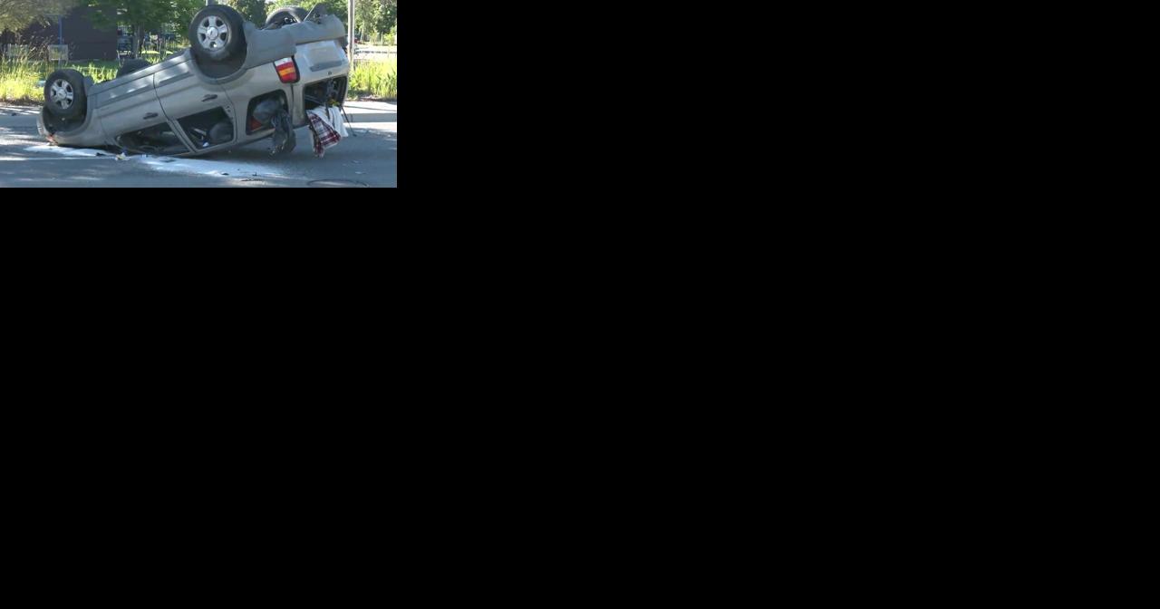 Rollover crash near Stephens and Bickford leads to road closures in Missoula
