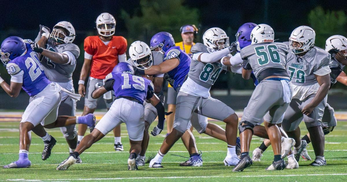 Hornets gear up for 2026 season with scrimmage against Lufkin